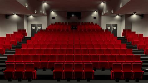 Movie theater interior 3D model | CGTrader