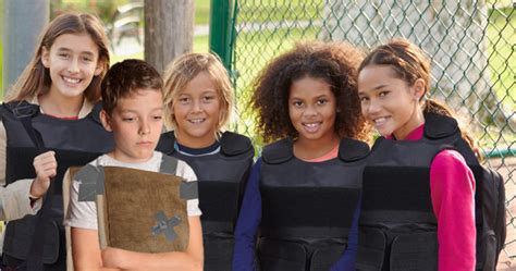 Embarrassed Kid Wears Homemade Bulletproof Vest to School Instead of Name-Brand