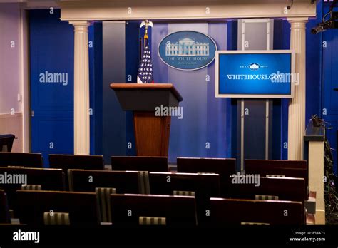 White House James S. Brady Press Briefing Room - Washington, DC USA ...