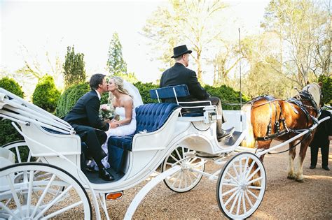 Horse and Carriage at Georgia Wedding