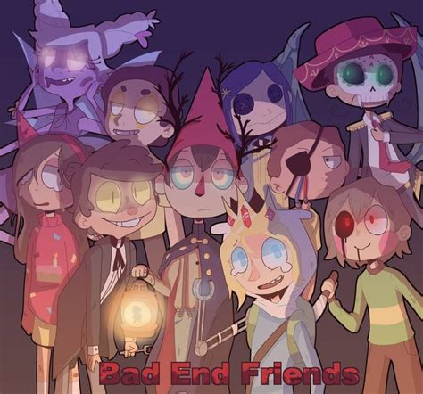 Bad End Friends by SoyotheNerd on DeviantArt | Cartoon crossovers, Cute ...