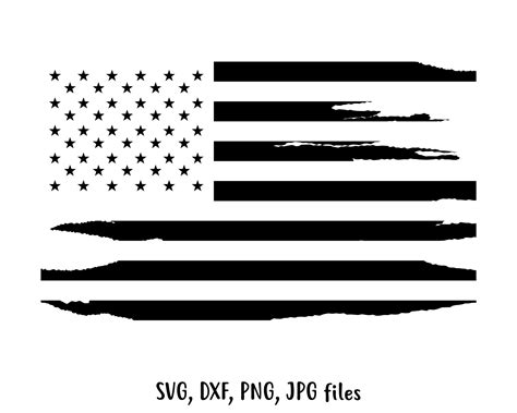 Independence Day Svg Png Silhouette Cut File Jpg US Flag Svg 4th Of ...