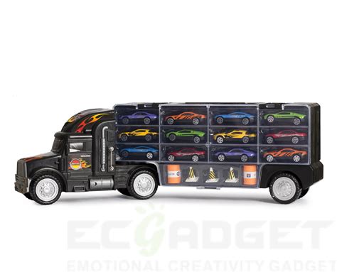 Big-Daddy Tractor Trailer Car Collection Case Carrier Transport Toy ...