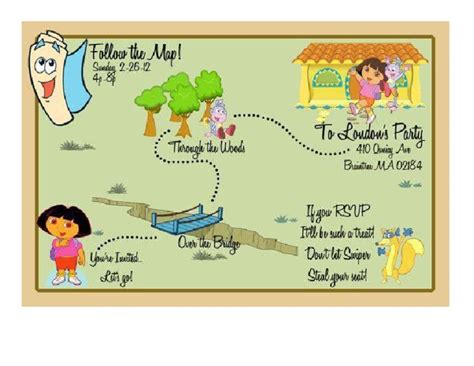 Dora Invitation | PDF