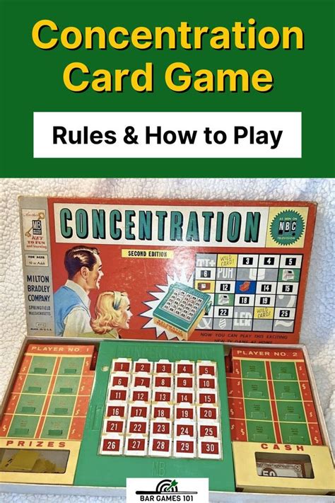 Concentration card game rules how to play – Artofit