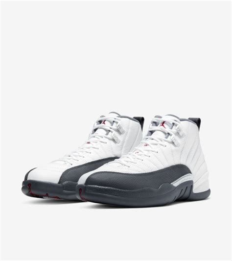 Air Jordan 12 'White/Dark Grey' Release Date. Nike SNKRS MY