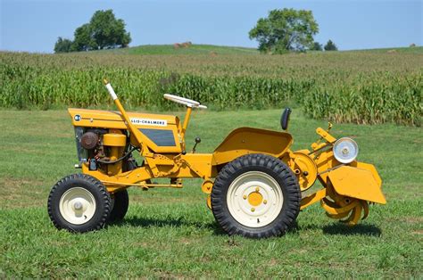 Allis Chalmers Garden Tractor Tiller | Fasci Garden