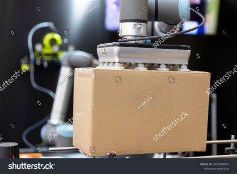 Industrial Pick Place Robotic Robot Arm Stock Photo 2235588077 ...