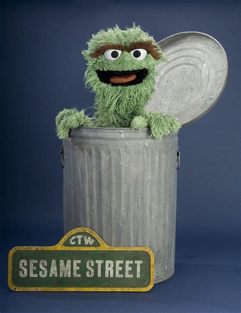 Oscar the Grouch Puppet | National Museum of American History