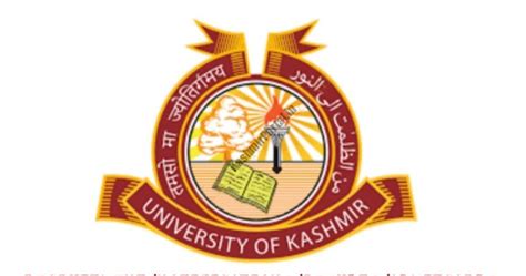 Kashmir University Admission Notification For Entrance Examination 2021 | KashmirPortal.in JK ...