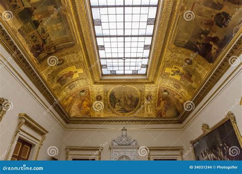 The Parliament Chamber of Deputies at the Assemblee Nationale, Paris ...