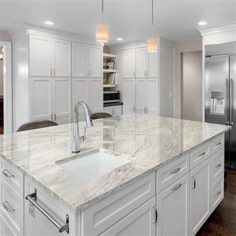 STONEMARK 3 in. x 3 in. Granite Countertop Sample in Thunder White-DT-G800 T… in 2020 | Granite ...