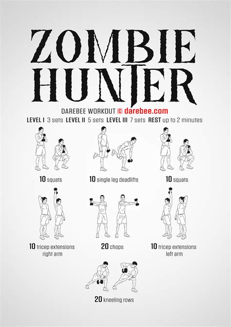 Zombie Hunter Workout