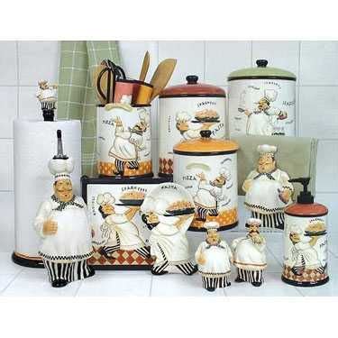 Fat Chef Kitchen Decor... LOVE this. I really need to get more stuff for my kitchen. | Chef ...