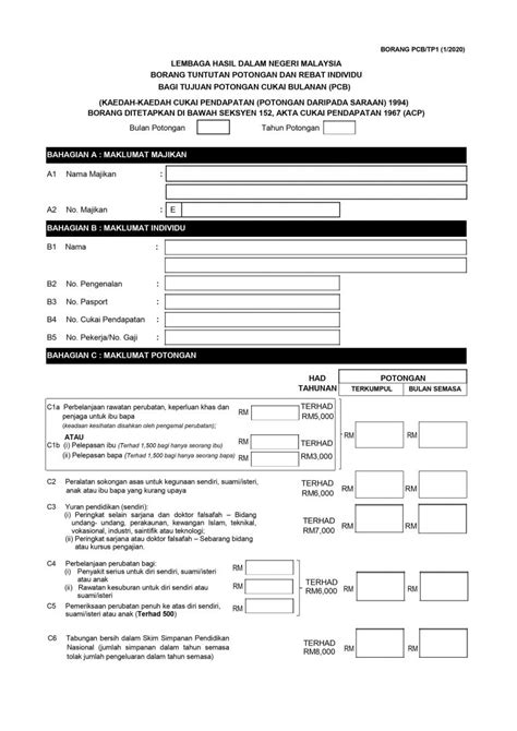 tp1 form malaysia - Jonathan Churchill