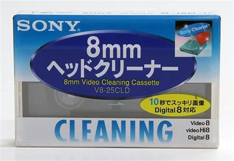 Sony 8mm/Hi8/Digital8 Camcorder Cleaner Tape: Amazon.co.uk: Electronics ...