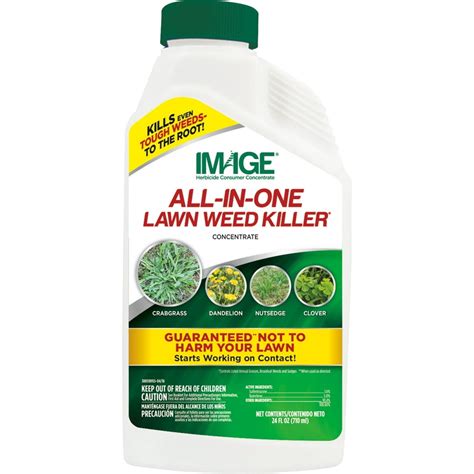 Image All-in-One Lawn Weed Killer Herbicide, 24 oz. Concentrate ...