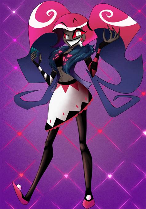 Hazbin Hotel Velvette Redesign by MysterySpecimen on DeviantArt