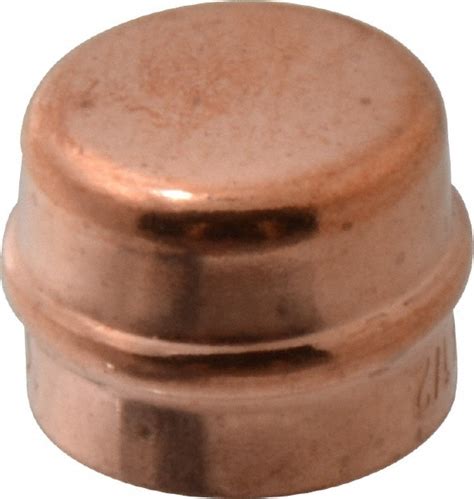 B&K Mueller - 1/2" Copper Pipe Tube Cap - 09347246 - MSC Industrial Supply