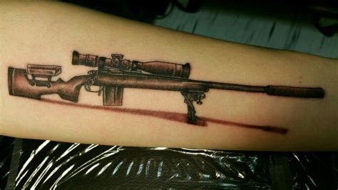 Sniper Rifle Deathly Hallows Tattoo, I Tattoo, Triangle Tattoo, Sketch, 3d, Quick, Drive Way ...