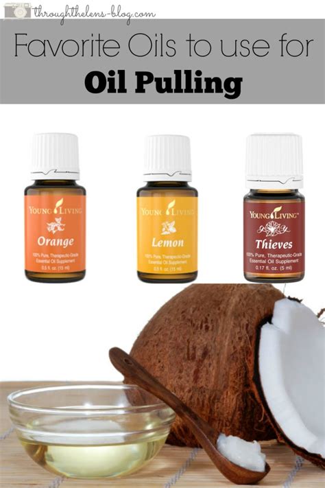 Favorite Oils for Oil Pulling