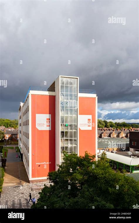 Mellor building of Staffordshire University College Road campus stoke on trent Stock Photo - Alamy