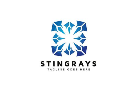 Stingrays Logo Graphic by Iwan Russu · Creative Fabrica