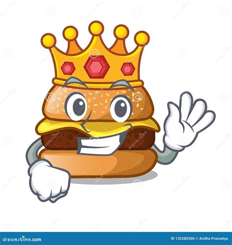 Cheese King Stock Illustration | CartoonDealer.com #85107901