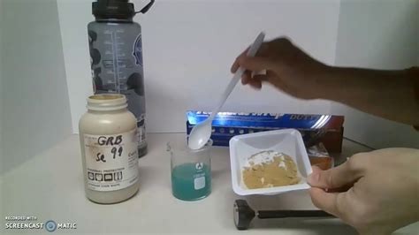 Observing a Chemical Reaction - Color of Aqueous CuCl2 Solution - YouTube