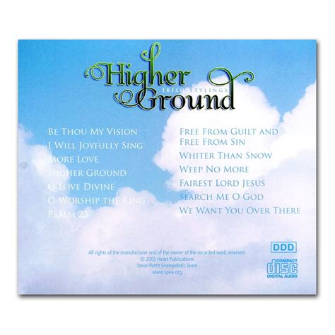 Higher Ground (CD) | IBLP Canada