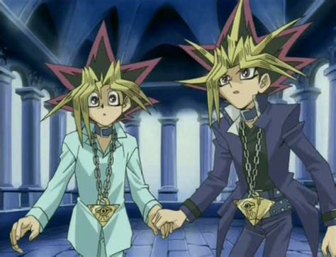 Yami and Yugi: Holding Hands by ChowFanGirl12 on DeviantArt