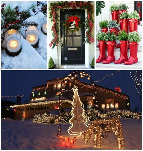 Déco maison exterieur pour noel - Exemples d'aménagements