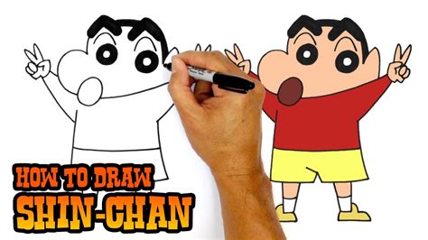 How to Draw Shin-Chan | Crayon Shin-Chan - YouTube