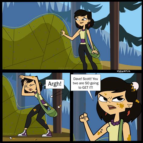 Dave and Scott prank Sky! (Comic Artwork by Nowarin!) : Totaldrama