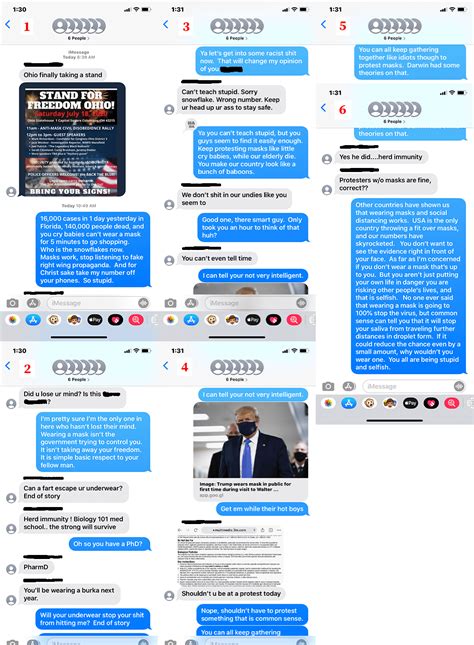 This is why America is failing the fight against COVID-19. They messaged the wrong guy. : r/facepalm