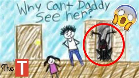 20 Creepy Kid Drawings That Will Make You Laugh - YouTube