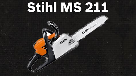 Benzin-Kettensäge Stihl MS 211 | TEST | Deutsch - YouTube