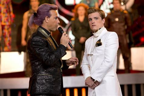 Image - Caesar-peeta-catching-fire interview.jpg | The Hunger Games Wiki | FANDOM powered by Wikia