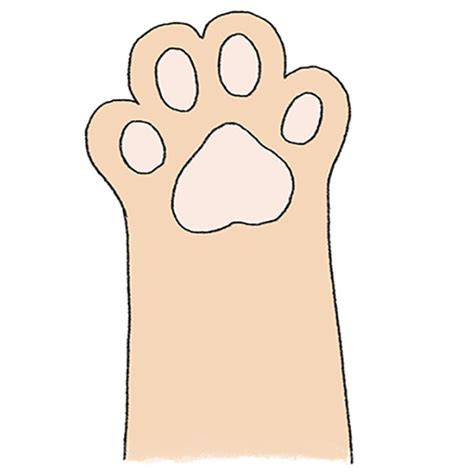 How to Draw a Paw - Easy Drawing Tutorial For Kids