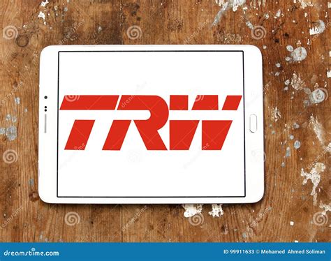 TRW Automotive logo editorial stock photo. Image of components - 99911633