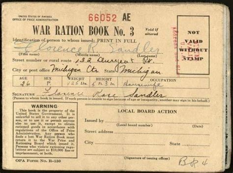 Rationing during WW2: See war ration books, ration stamps, gas stamps, sugar coupons & more from ...