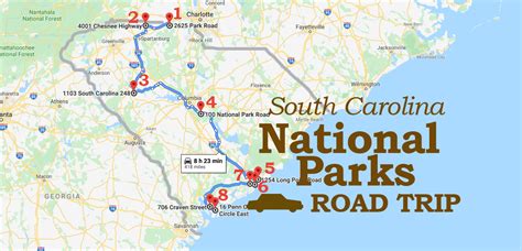 Road Trip To 8 Of South Carolina's National Park Units In One Day