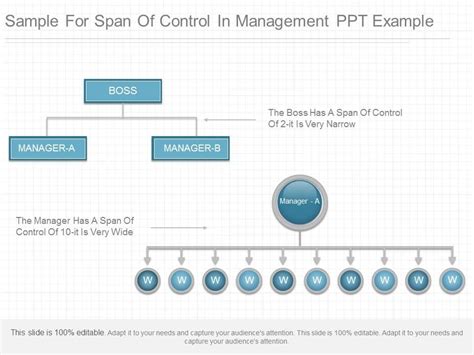 Span Of Control Diagram