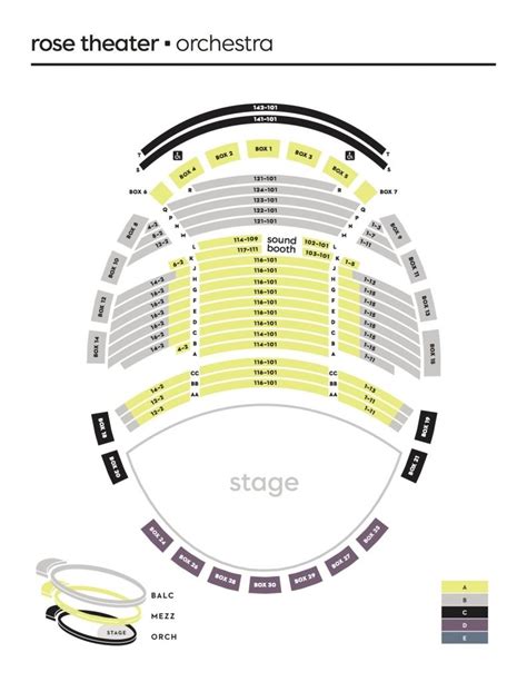 Lincoln Center Seating Chart Nyc - Center Seating Chart