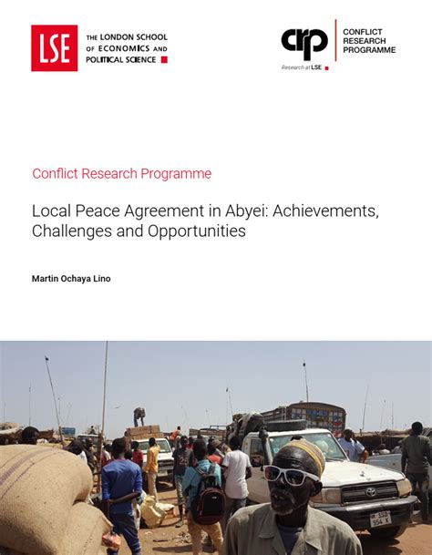 Local peace agreement in Abyei: achievements, challenges and ...