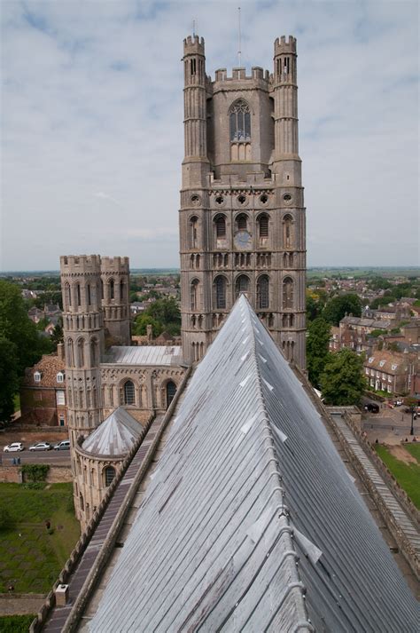 Ely Cathedral West Tower, from Octagon Tower | David Incoll | Flickr