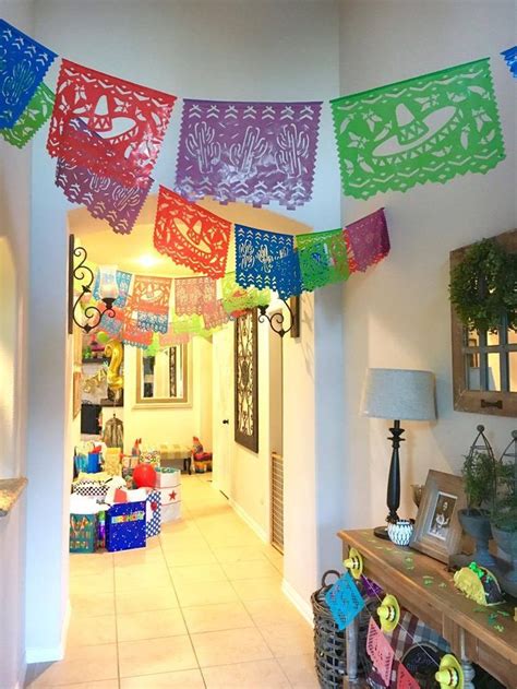 Fiesta party decor - taco twosday birthday party decor - fiesta banners - uno birthday fi… | Boy ...