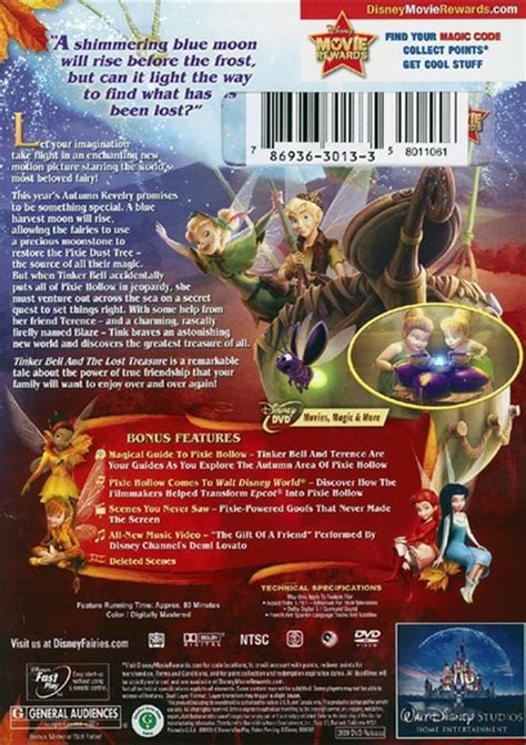 Tinker Bell And The Lost Treasure (DVD 2009) | DVD Empire