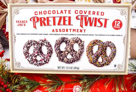 Trader Joe's Chocolate-Covered Pretzel Twist Assortment | Best Trader Joe's Holiday Desserts ...