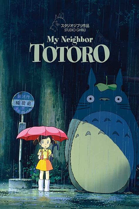 My Neighbor Totoro (1988) Studio Ghibli Poster